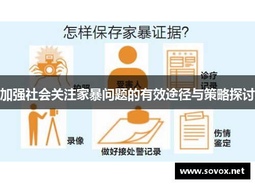 加强社会关注家暴问题的有效途径与策略探讨
